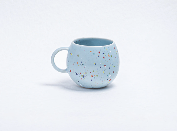 New Party Medium Ball Mug Blue 250ml